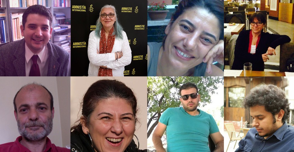 Images of detained WHRDS